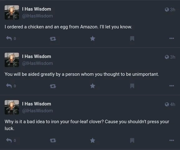 I Has Wisdom