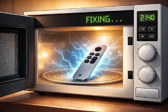 How I Fixed My Apple TV With a Microwave (No, Really)