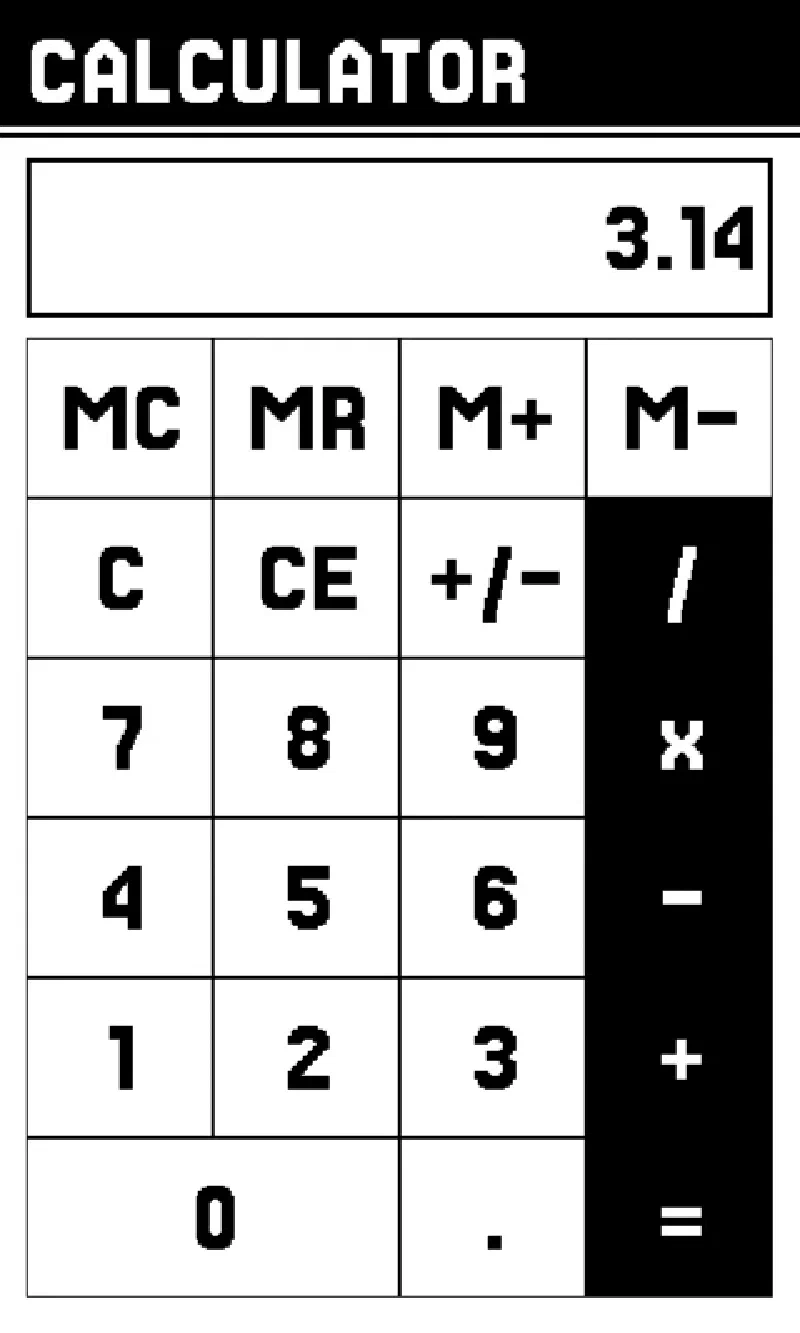CALCULATOR: still useful, still offline